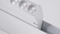 POLARIS LIGHTING - Магнитен спот бял 12W  80lm/W 960lm 3000K 24° 48V DARKLIGHT AJ DALI 23mm за шина PL1030W (1)