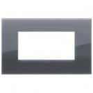 VIMAR - 19654.61 - Classic plate 4M Reflex smoke grey