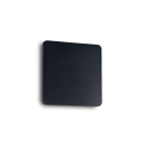 IDEAL LUX - Аплик COVER AP1 SQUARE SMALL Nero 195766