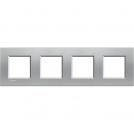 BTICINO - LNA4802M4TE Square cover plate 4х2modules -Tech -technopolymer