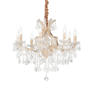 IDEAL LUX - pendant luminaire NAPOLEON SP8 Oro 167398