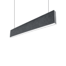 ELMARK - LED PROFILE ACOUSTIC HANGING MOUNTING S36 50W 4000K GREY  99SM36S4050A/GR