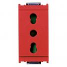 VIMAR - 16203.R - 2P+E 16A P17/11 outlet red