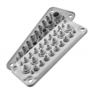 MOREK - MC25/27 IP67RAL 7035 grey Multigate UL94V-0  MBA1N27X11