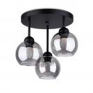 SOLLUX - Спот ALINO 3 черен  SL.1140 E27, 3x60W, 3x15W LED