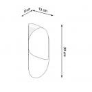 SOLLUX - Wall lamp TEAR white SL.1062 (4)