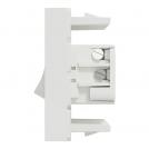 SCHNEIDER ELECTRIC - NU322518 Двуполюсен ключ 20А двумодулен бял New Unica (2)
