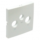 EFAPEL - Face plate for R - TV - SAT sockets ICE 90775 TGE LOGUS 90