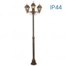 VIVALUX - Triple lantern MURANO PL007/AB IP44 VIV004375