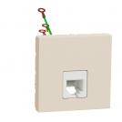SCHNEIDER ELECTRIC - NU349744 Telephone socket RJ12 Two modules ivory