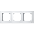 SCHNEIDER ELECTRIC - MTN515325 M-PLAN frame, 3-gang, active white, glossy