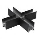 ULTRALUX - Cross connector for surface mounting deep black LMST20KK