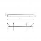 NOWODVORSKI - Розетка за таван Директен монтаж 8553 CAMELEON CANOPY D 780 WH II SAFETY CLASS (1)