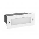 ACA LIGHTING - LED луна за вграждане в стена, правоъгълник 11х4.4cm, бяла 230V AC 2W 6000K 100lm IP54 PAS260WP