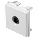 TEM - KM20MW Socket TV individual 0db 2M, color White matt, Modul