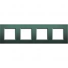 BTICINO - LNA4802M4PK Square cover plate 4х2modules - Park-metal