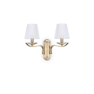 IDEAL LUX - wall luminaire PEGASO AP2 Ottone Satinato  197708