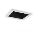 IDEAL LUX - ceiling luminaire GAME Fl1 SQUARE White&Black 192352