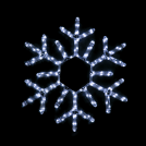 ACA LIGHTING - XSNOWALEDW56  LED светещ маркуч мотив, студена бяла светлина 4.2W, външна употреба IP44