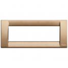 VIMAR - 16736.22 - Classica plate 6M metal metall.bronze