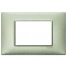 VIMAR - 14653.72 - Plate 3M metal metallized green