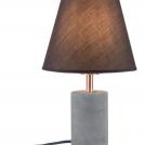 PAULMANN - Нощна лампа  79622  Neordic ⚡ E27⚡1 х max. 20W ✴Бетон /Сив / Мед