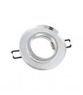 VITO - Луна за вграждане CRYSTAL-R КРЪГЪЛ ХРОМ & СТЪКЛО GU5.3 MR16 Φ90x22mm 2012060