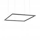 IDEAL LUX - 259185 ORACLE SLIM SP D70 SQUARE BK 3000K