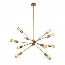 SEARCHLIGHT -  29010-10GO Alpha 10lt Pendant Matt Gold 