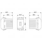 VIMAR - 16292 - USB supply unit 5V 1,5A 1M grey (1)