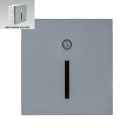 EMITHOR - 70428 LED луна за вграждане в стълбище със сензор 1W, 20lm, 4000K, 230V тъмно сива Step line series