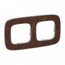 LEGRAND - 7 544 52 Plate Valena Allure - 2 gang - leather