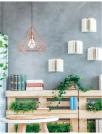 NOVA LUCE - Пендел  ZAIRA 7140073 E27 1x60 Watt D:48 H:120 cm