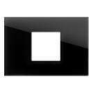 TEM - OG23GDM Frame 2/3M, color Black glass, Modul Edge