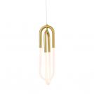 ACA LIGHTING -  ZM33LEDP15BR ^PENDANT LAMP LED 16W 3000K 1120LM VENUS BRASS METAL 15X15XH230CM 