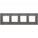 VIMAR - 21669.03 - Eikon EVO Рамка 4х2М немски стандарт Lava Grey