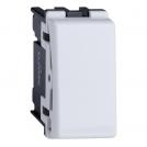 ELMARK - 26001 - ONE BUTTON ONE WAY SWITCH, WHITE LECCE 