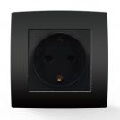 ELMARK - 193211S - GERMAN TYPE SOCKET WITH SCREW ANTHRACITE CITY 