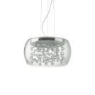 IDEAL LUX - pendant luminaire AUDI-80 SP5 TRASPARENTE 031743 (3)