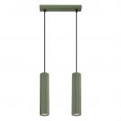 SOLLUX - Pendant green KARBON 2 2х10W 2хGU10 IP20 SL.1612