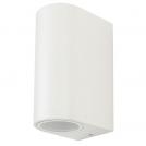 V-TAC - Wall Sleek Wall Fitting Round White Body 2 Way IP44 SKU: 7542 VT-7652