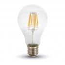 V-TAC -  LED Крушка 10W Filament E27 A67 студена светлина 6400K SKU: 4412