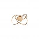 REDO GROUP - Плафон  ALIEN 01-1800 PL LED 45W D500 3000K BRONZE