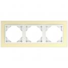 EFAPEL - TRIPLE FRAME GOLD/GREY 90930 TUG LOGUS 90 Animato