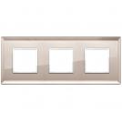 VIMAR - 21644.75 - Plate 6M (2+2+2) 71mm bronze mirror