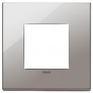 VIMAR - 22642.83 - Plate 2M metal black chrome