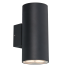 PREZENT - Фасадно градинско тяло цилиндър 39037 RETO 2xE27/60W, IP54,черно