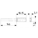 VIMAR - Linea LED unit 110-250V white 00944.W (2)