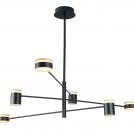 MAXLIGHT - Пендел PUMA P0407,Ø 123 cм,6 x 7W LED 230V, 2520lm