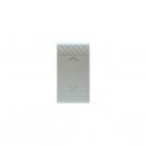 SCAME - Shutter button 10A EVOLUTION 1 mod. color GRAY - 101.63312.G